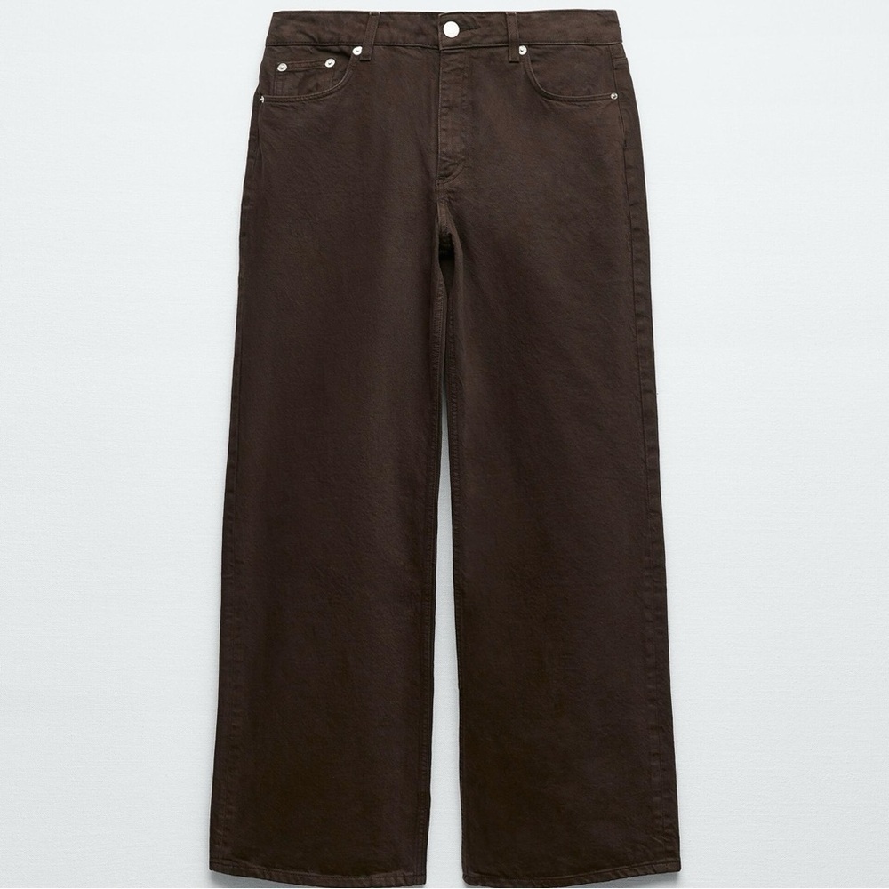 Zara Women’s TRF Wide‎ Leg Jeans